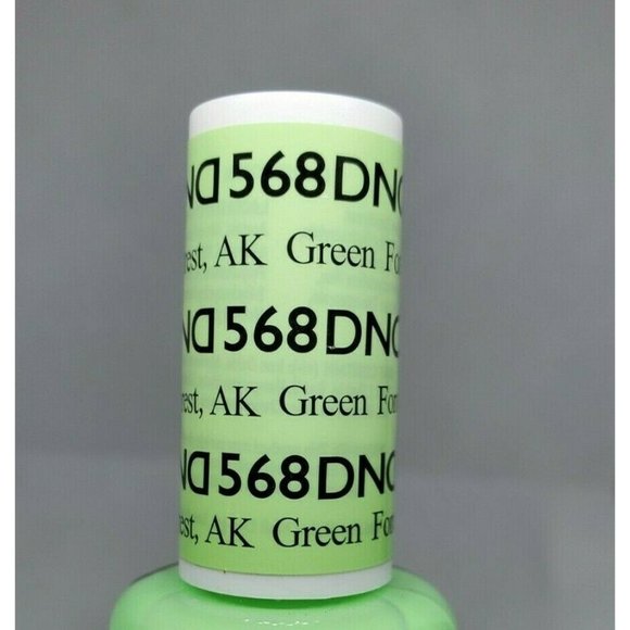 Daisy DND Green Forest And Shine Bright Nail Lacquer Gel Finger Nail Polish - Picture 6 of 10
